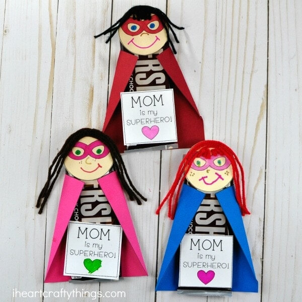 Mother's Day Craft Ideas For Kids Superhero Card Ideas For Mother’s Day