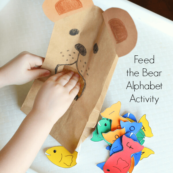 Teddy Bear Alphabet craft and Activity For Kids