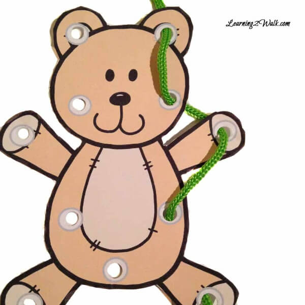 Teddy Bear Printable Craft For Preschoolers