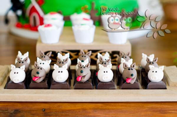 3rd Birthday Party Theme Ideas Three Little Pigs & The Big Bad Wolf Birthday Party
