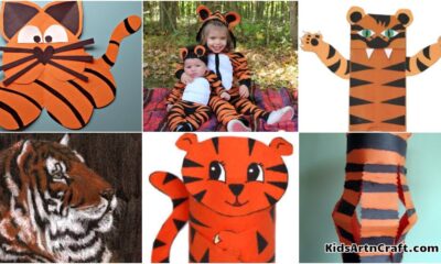 Tiger Crafts & Activities for Kids