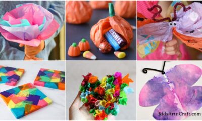 Tissue Paper Craft Ideas for Kids