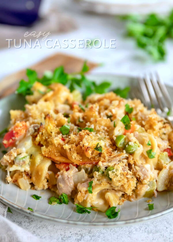 Easy Tuna Casserole For Family Dinner