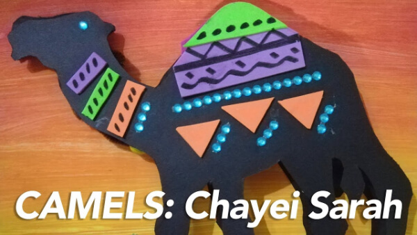 Camel Crafts & Activities for Kids DIY Chayei Sarah Camel Crafts For Kids