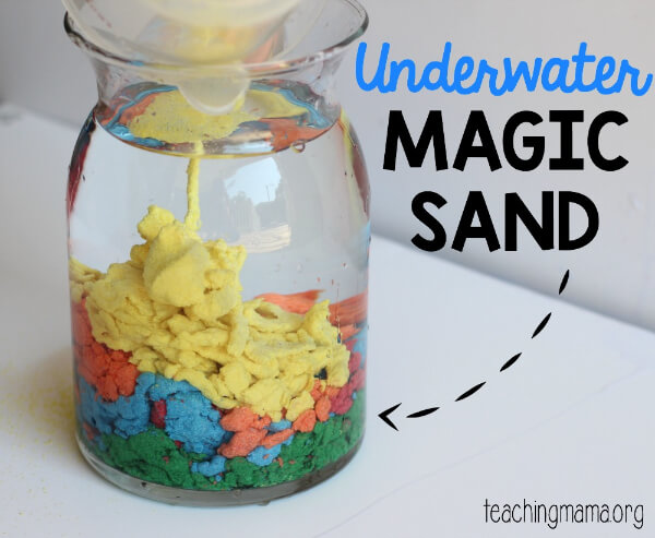 Underwater Magic Sand Stem Activities For Kids
