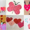 Valentine's Caterpillar & Butterfly Craft Ideas