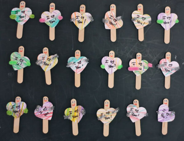Valentines Popsicle Stick Craft Ideas