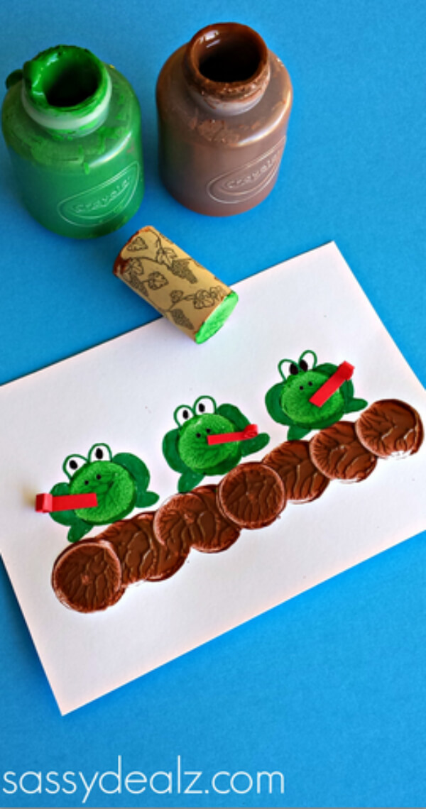 Wine Cork Frog Craft For Kids Toad Crafts & Activities for Kids