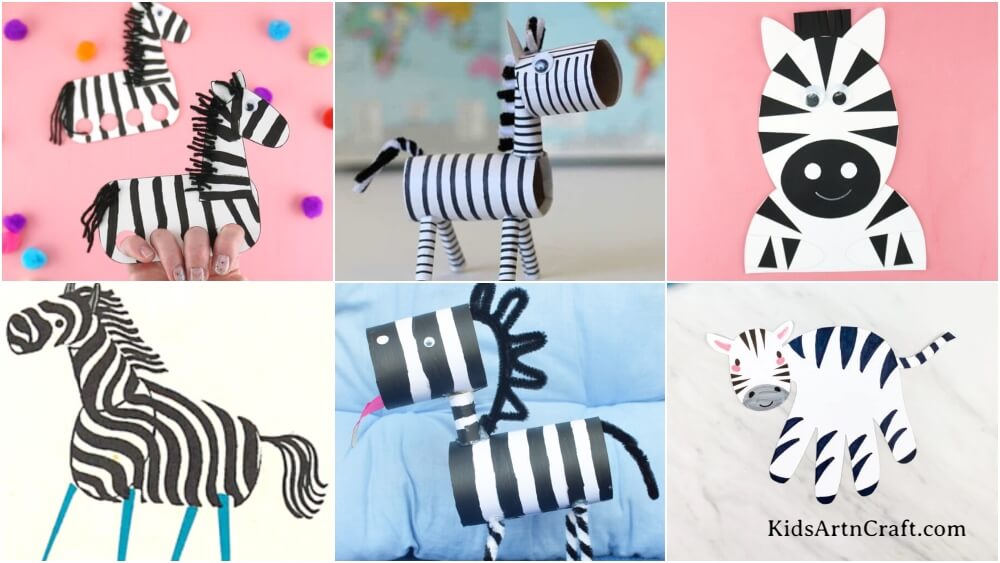Zebra Crafts & Activities For Kids