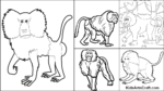 Baboon Coloring Pages For Kids – Free Printables - Kids Art &amp; Craft