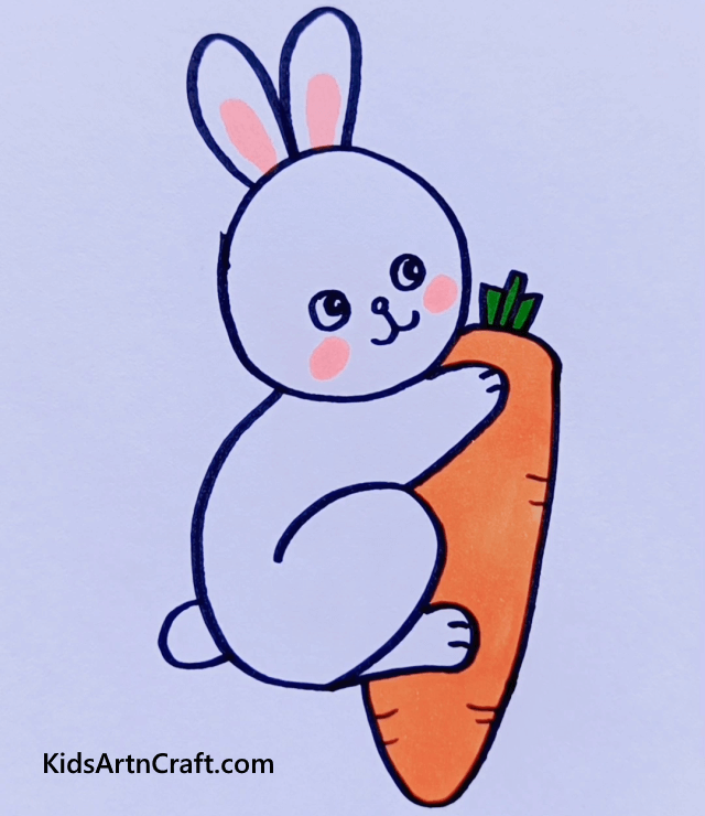 Teach Kids Creative Ways To Draw Animals Cute Rabbit