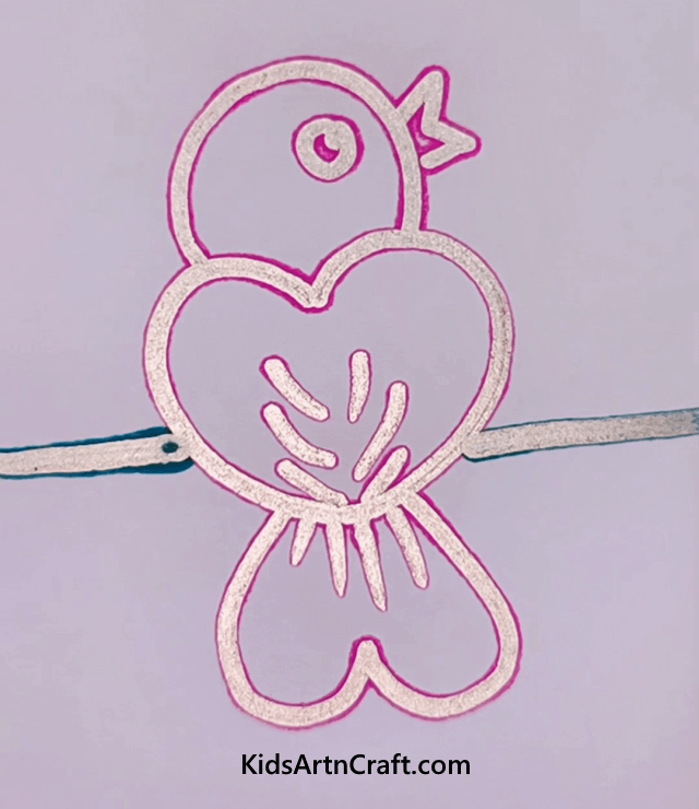 Try These Simple Drawings Made For Kids Pink Bird