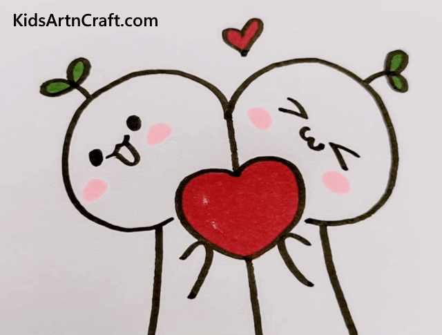 Teach Kids Friendship, Love And Unity By Drawing Love As An Art