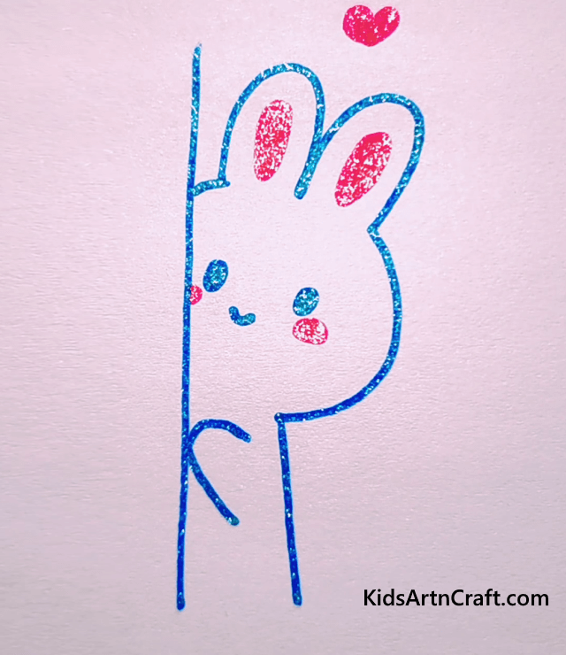 Learn To Express Emotions In Your Drawings Bunny Hiding Behind