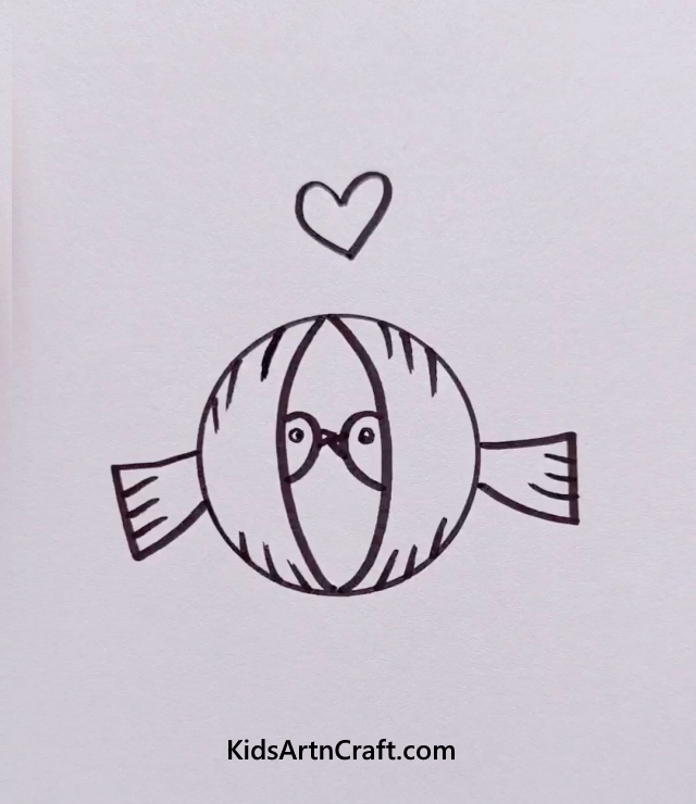 Lovely, Engaging And Simple Drawing For Kids Symbol of Love