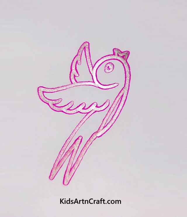 Flying Bird Simple Artworks To Enhance Your Drawing Skills