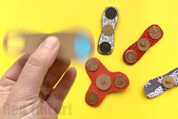 How To Make Fidget Spinner For Kids DIY Fidgets Toys for Kids