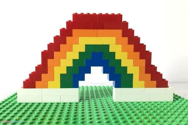 LEGO Games & Activities for Kids Lego Rainbow Art For Kids