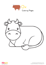 Ox Coloring Pages For Kids – Free Printables - Kids Art &amp; Craft