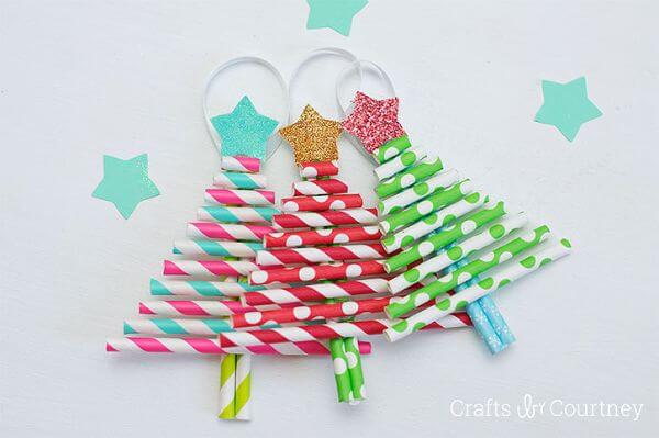 Awesome Decorative Paper Straw Craft For Kids