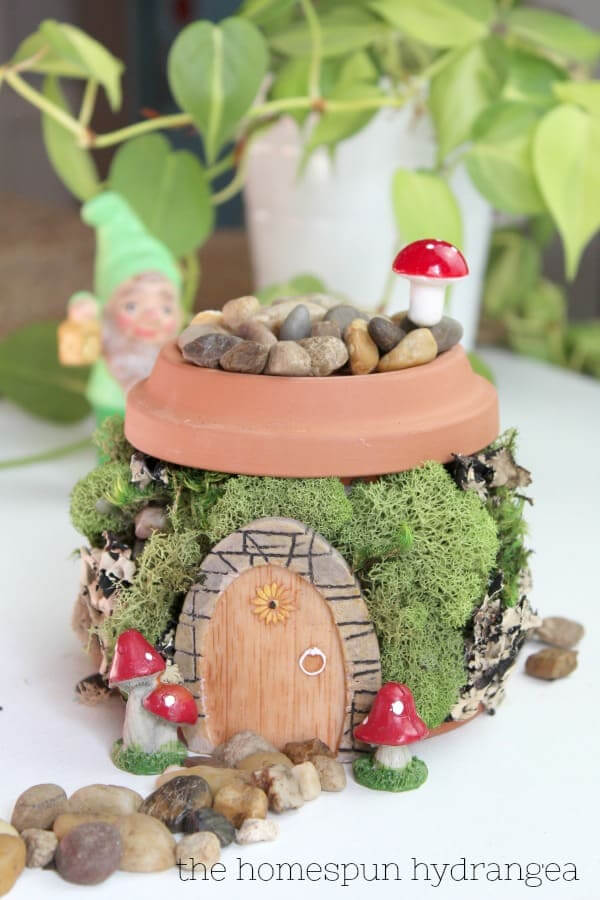 Beautiful Flower Pot Fairy House For Garden