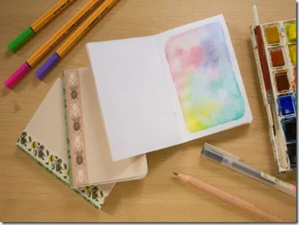 Washi Tape Ideas for Parents & Teachers Washi Tape Book Binding Technique