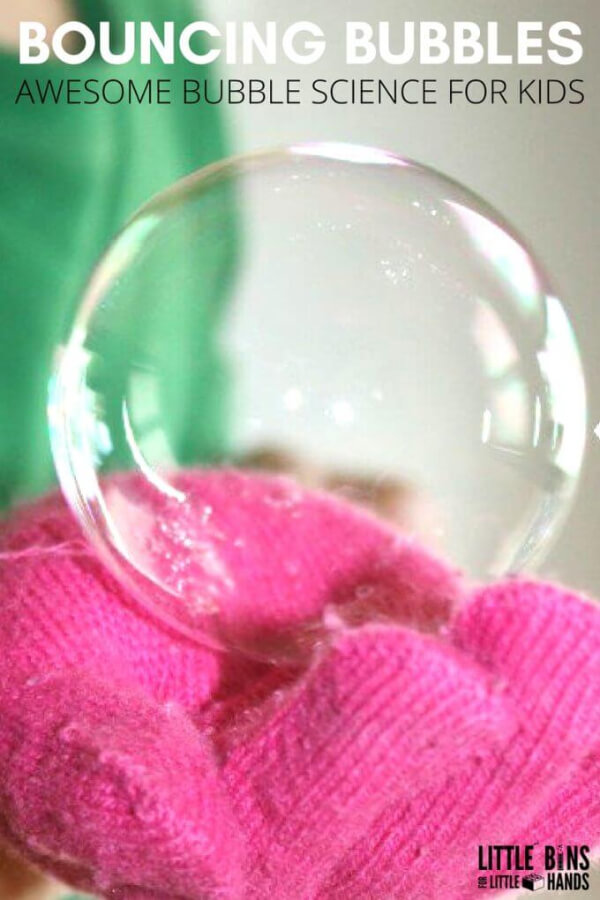Bouncing Bubbles - Science Experiment for Kids