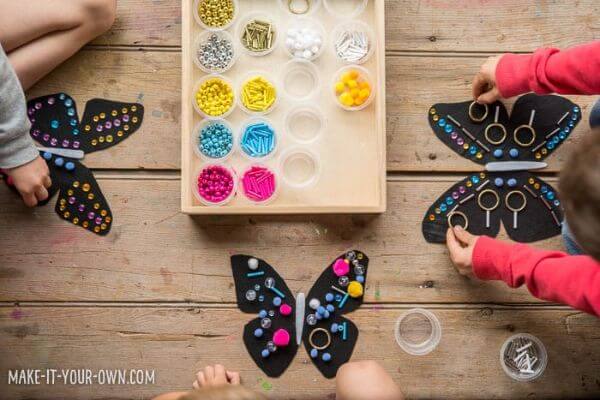 Butterfly Wings Design Craft For Kids