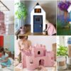 Playhouse Craft,  DIY Cardboard Playhouse, House Ideas, Coolest Cardboard House, Box Fort Craft, Home Idea, Home Activity, Cubby House, Cardboard Box Craft, Giant Rocket Ship, Cat House, Play Castle Craft, Handmade Playhouse, Upcycled  Castle Craft, Make Collapsible Tent, Toy House, Winter Frame Cabin, Box Craft Project, Haunted House and Dollhouse Project.