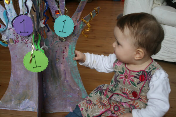 Birthday Celebration Ideas at Home DIY Cardboard Tree Craft Ideas For Kids