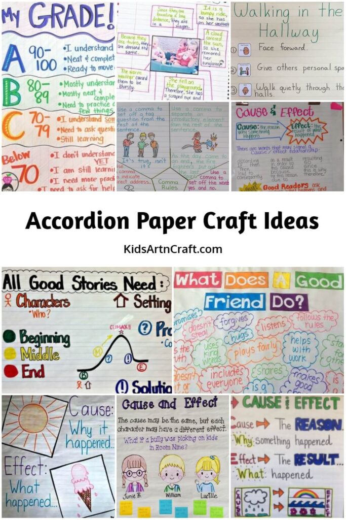 Cause-and-Effect Anchor Charts For Classroom