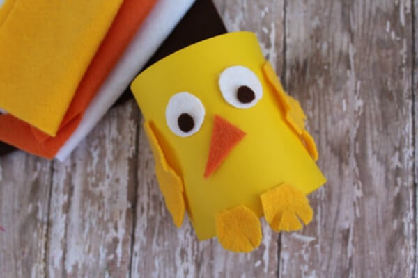 Chicken Crafts & Activities for Kids Creative Chick Koozie Craft For Kids