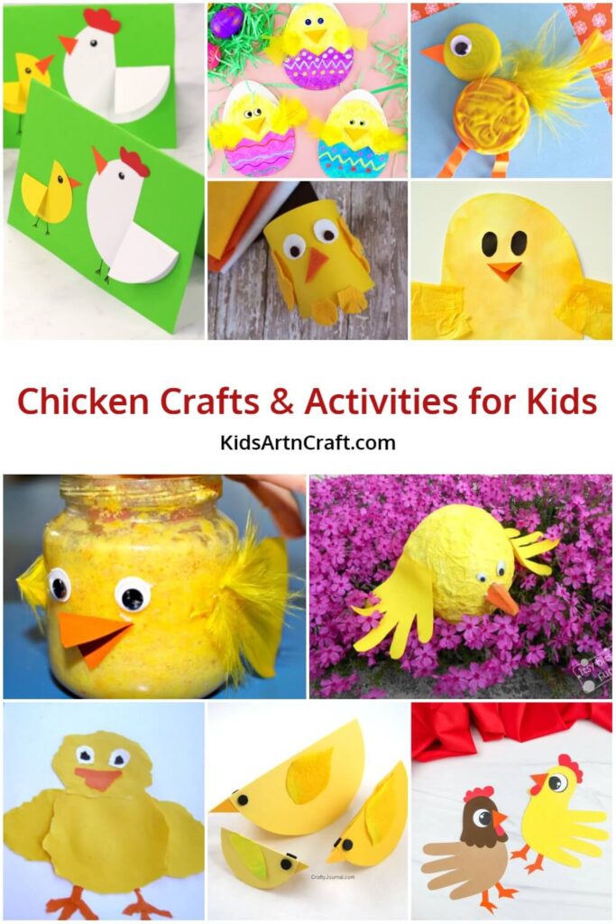 Chicken Crafts & Activities for Kids