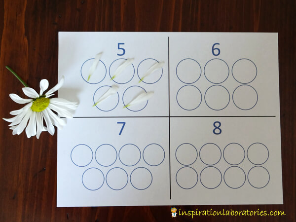 Hundreds Chart Activities for Kids Counting Flowers Number Game Activity To Teaching Counting