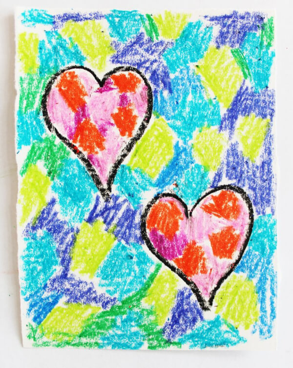 8th Grade Art Project Ideas Crayon Crackle Painting Ideas At Home