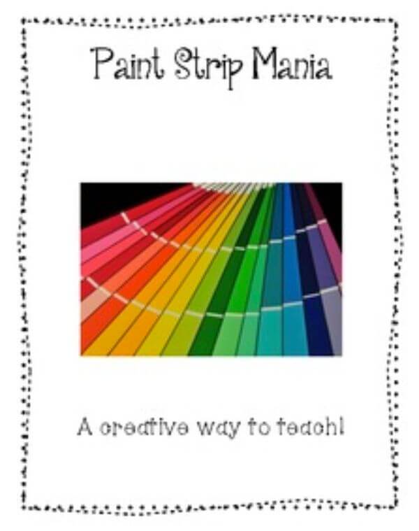 Creative Paint Strip Mania Activity