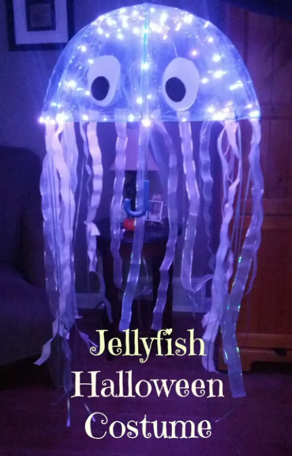 DIY Halloween Costumes for Kids Creative Unique Jellyfish Costume