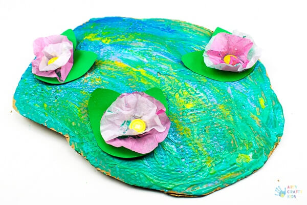 Creative Water Lilies Project For 1st Grade