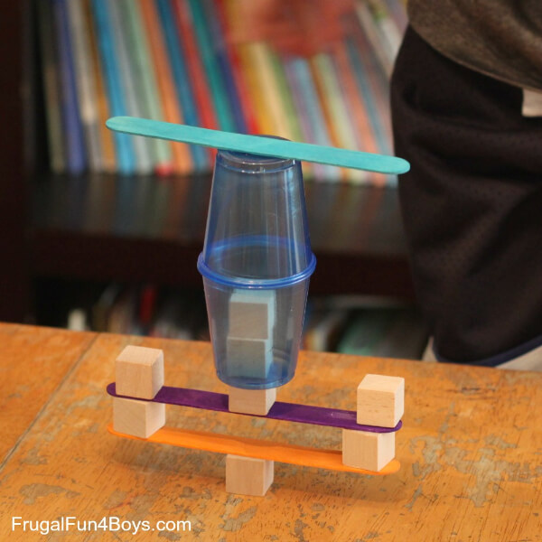 Cup & Stick Engineering Craft For Kids Engineering Projects for Grade 1