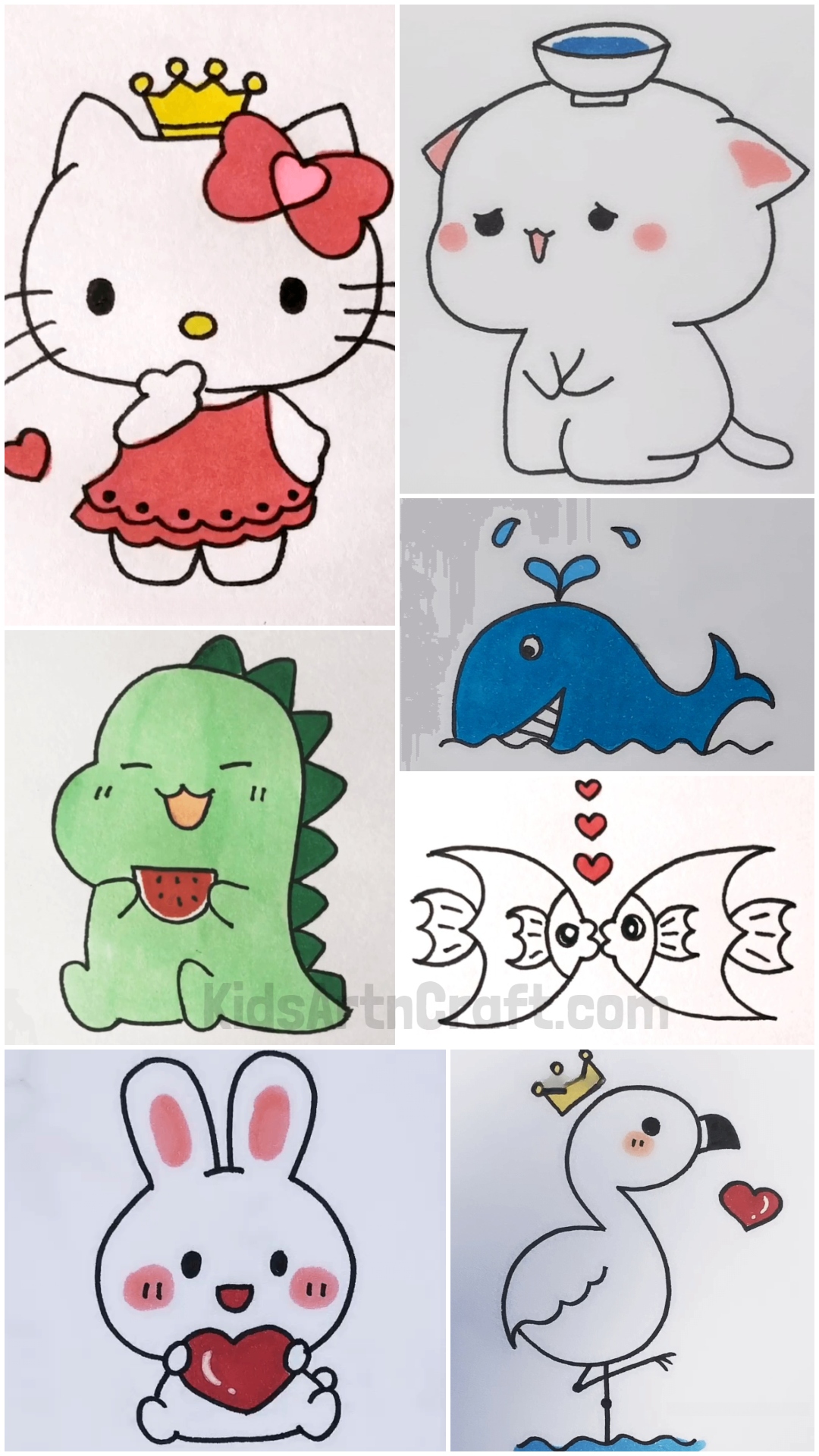 Cute & Easy Drawings For kids