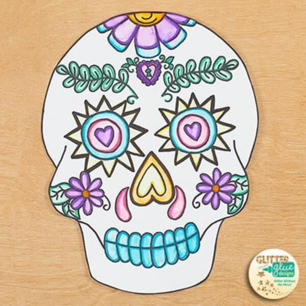 Day Of The Dead Art Project For Kids