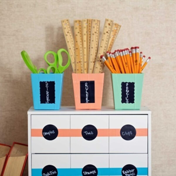 Back to School Classroom Decoration With Duct Tape