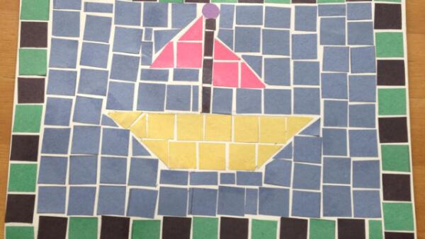 DIY Boat Craft Art Project With Paper