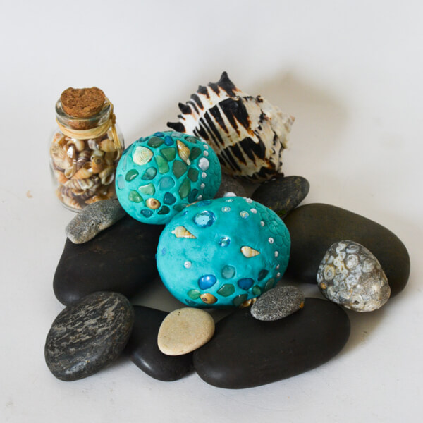 Summer Craft Ideas for Kids DIY Fantasy Mermaid Eggs Craft For Summer