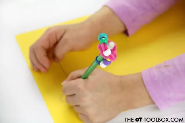 DIY Pencil Topper Fidget Toy For Kids