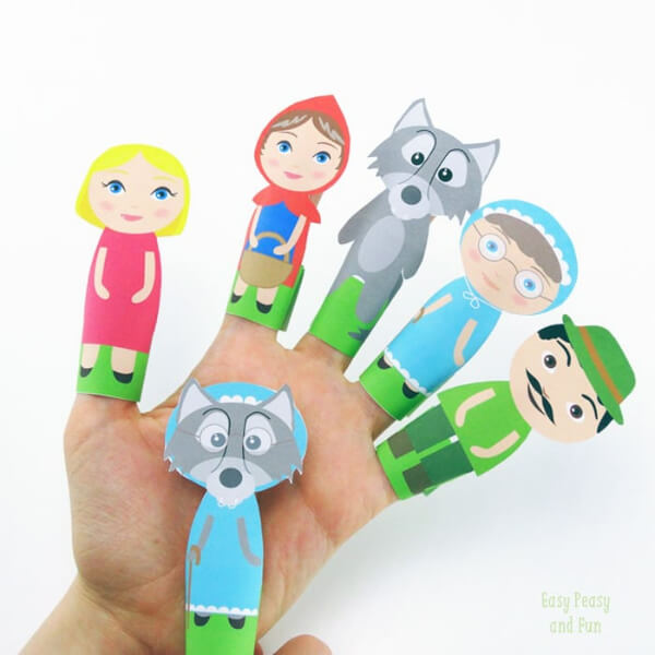  Travel Games for Kids to Play with Family DIY Finger Puppet Craft Ideas For Kids