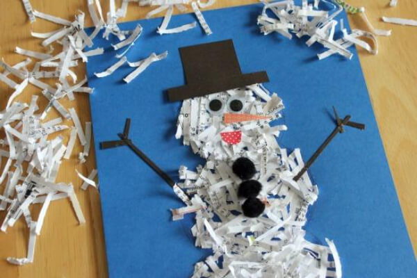 DIY Snowman Craft Activity  Winter Crafts Ideas for Classroom