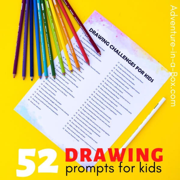 Drawing Challenges Fun Things For kids 