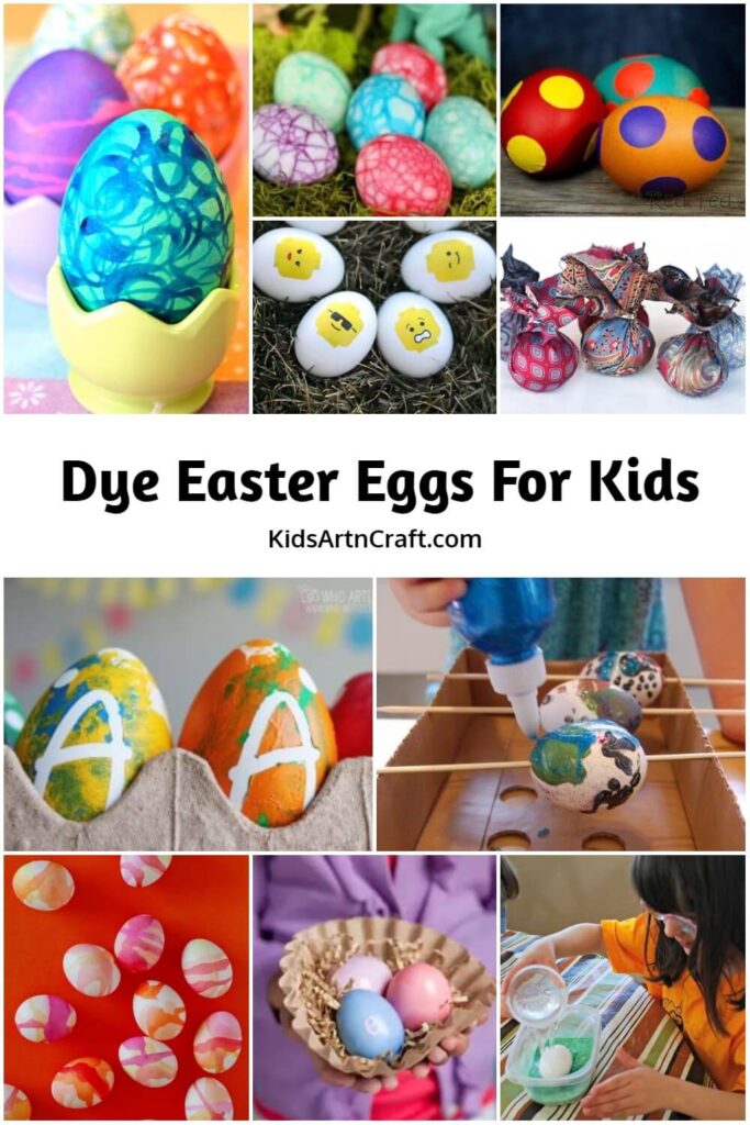 Dye Easter Eggs for Kids