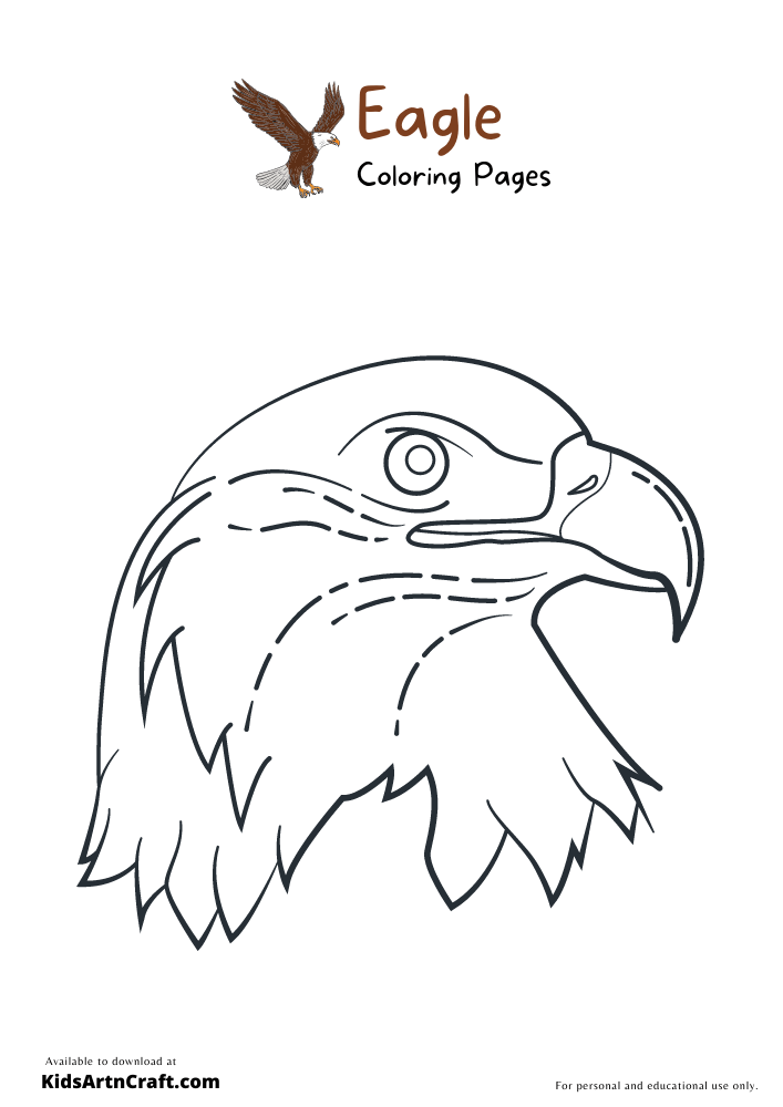 Eagle Coloring Pages for Kids – Free Printables